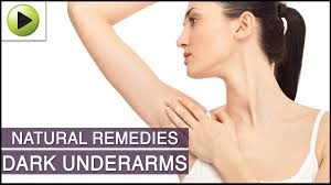 dark underarms natural treatment