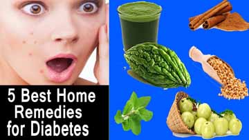 Best five Home Remedies for Diabetes